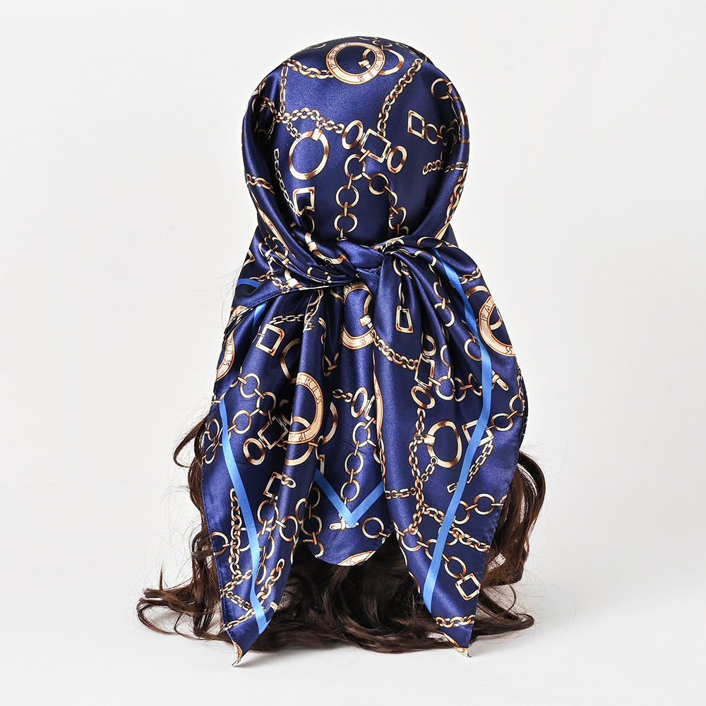 90cm Satynowa Kwadratowa Apasz – Scarf Silk Square recenzja i cena