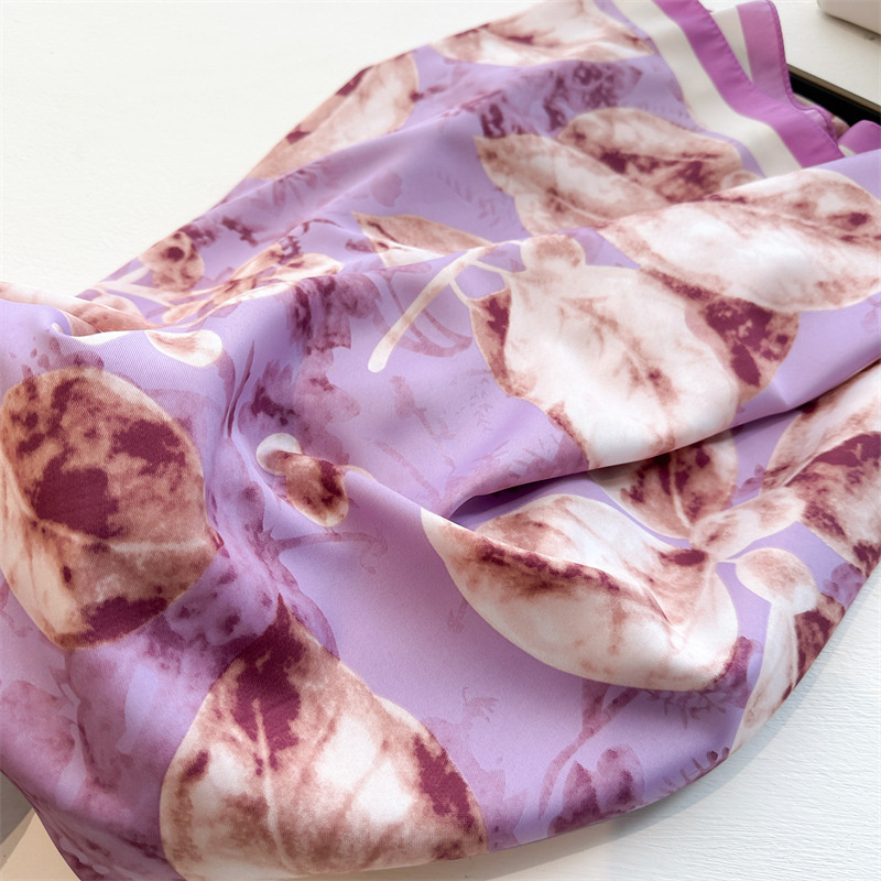 Retro 90cm drukowany duży kwad – Scarf Silk Square recenzja i cena